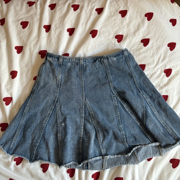 Denim Mini Skirt - Wishlist Jeans - Picture 1 of 3